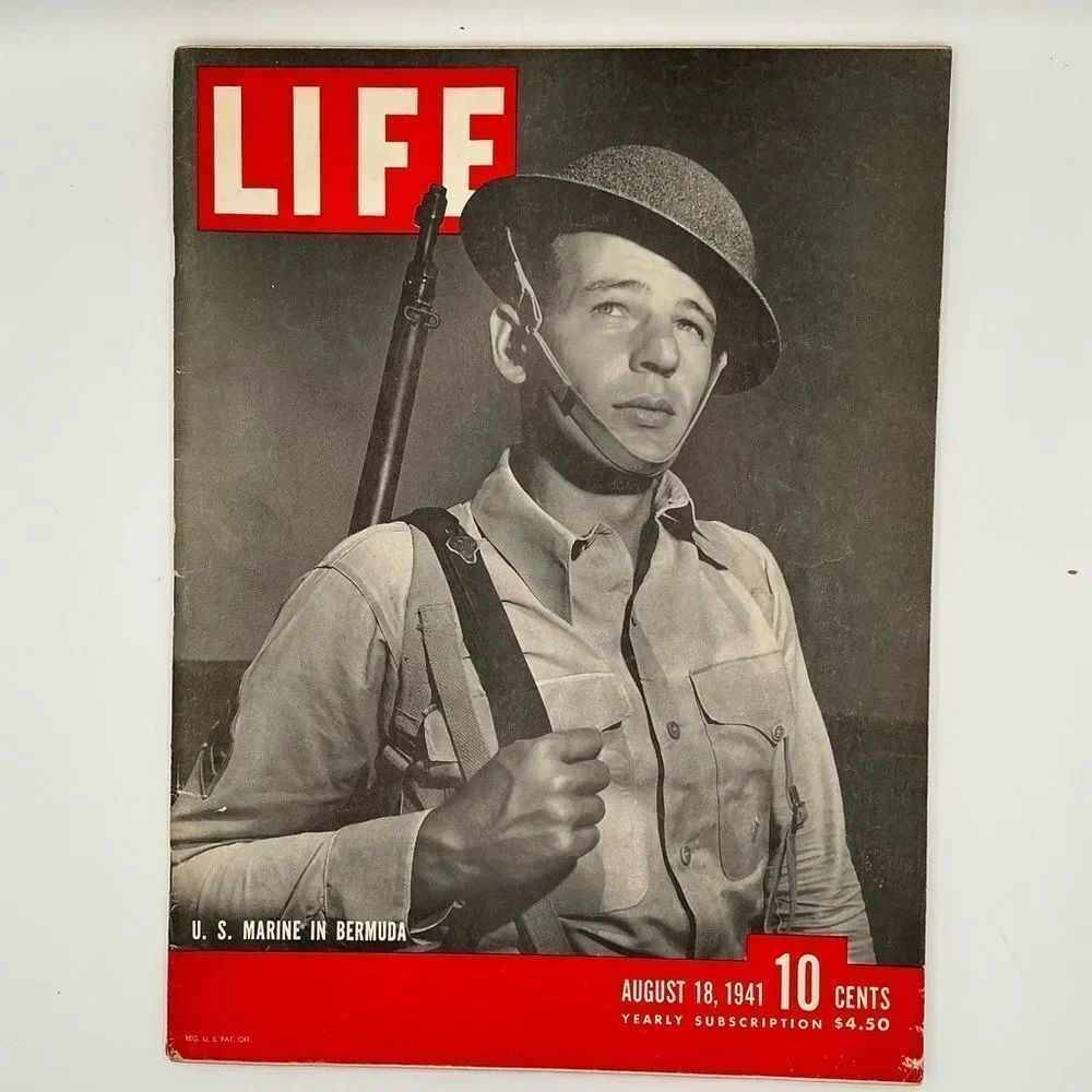 Vintage Magazine Cover - August 18, 1941